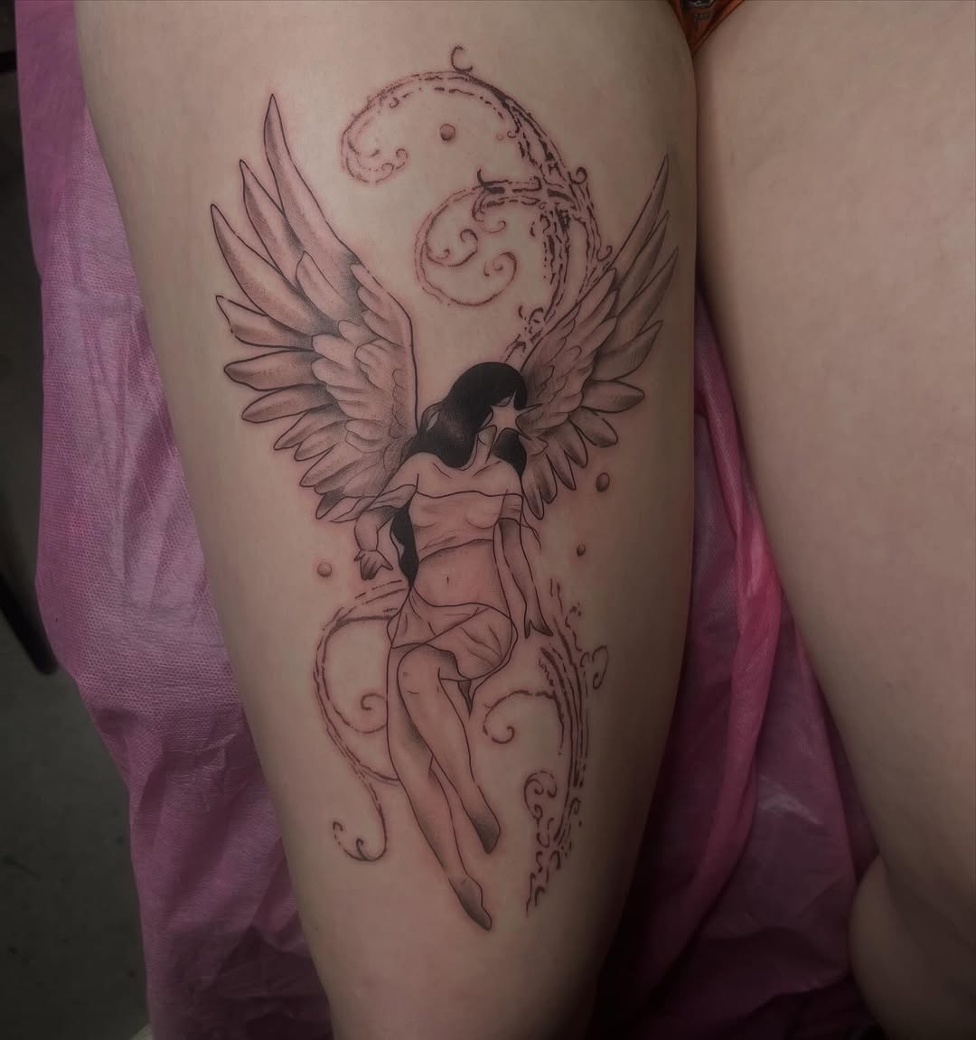 Tattoo by @lovebugtattoos โ illustrative, fine_line