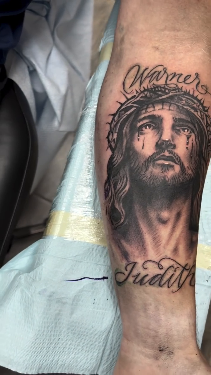 Tattoo by @kellykalani — realism, black_and_grey