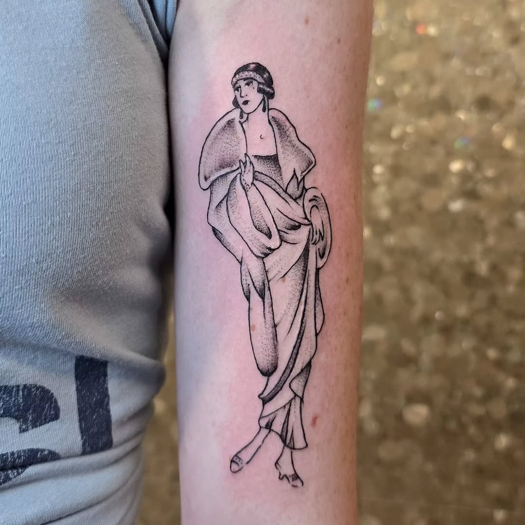 Tattoo by @emerald_ivy_tattoo — dotwork