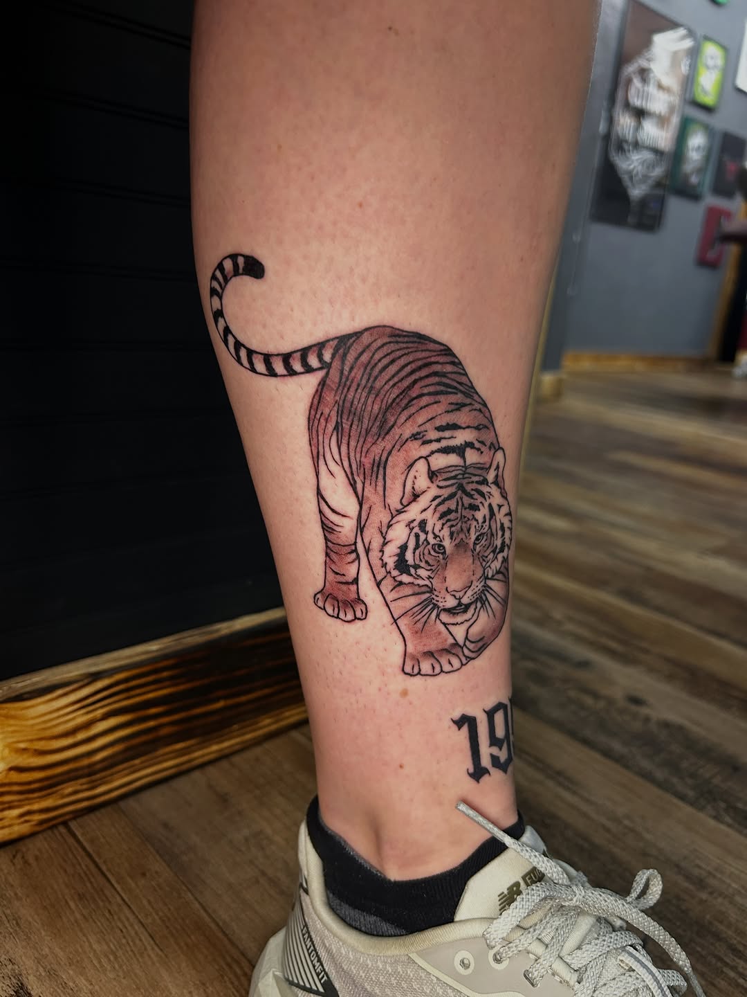 Tattoo by @galacticpasta โ realism, black_and_grey