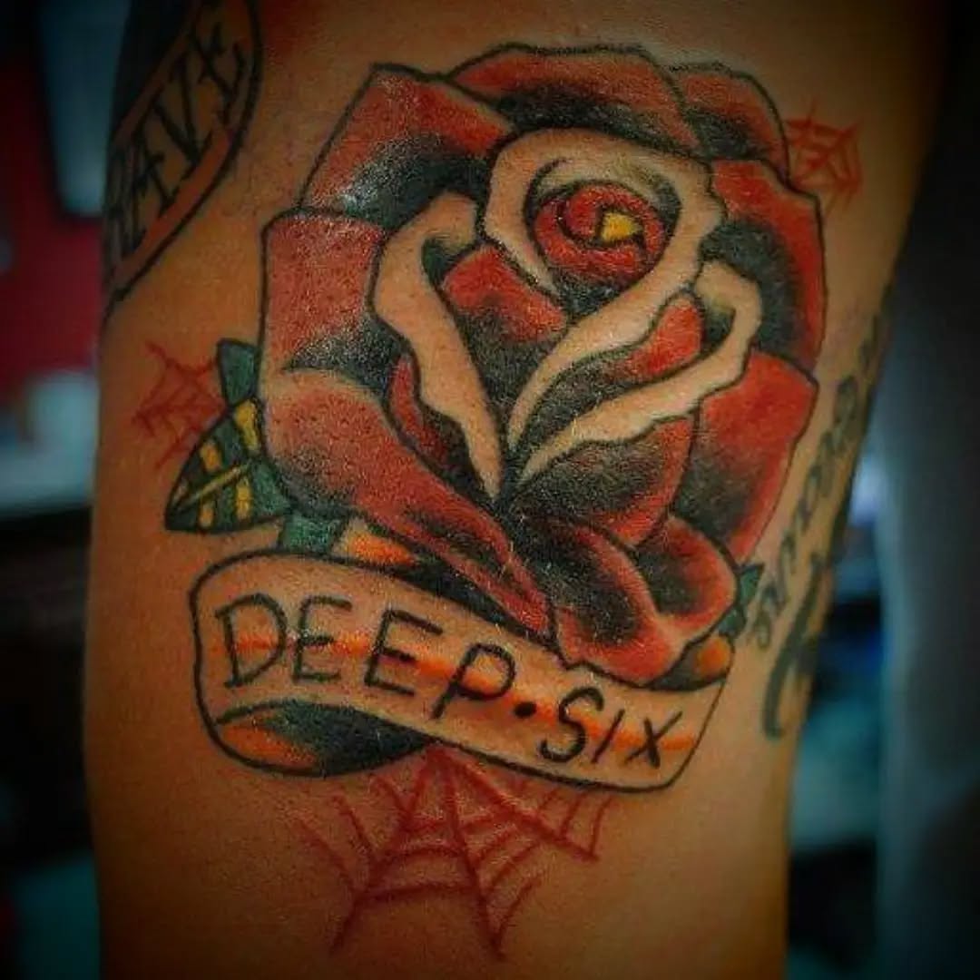 Tattoo by @tattoosbybillyjoe — american_traditional, lettering_script