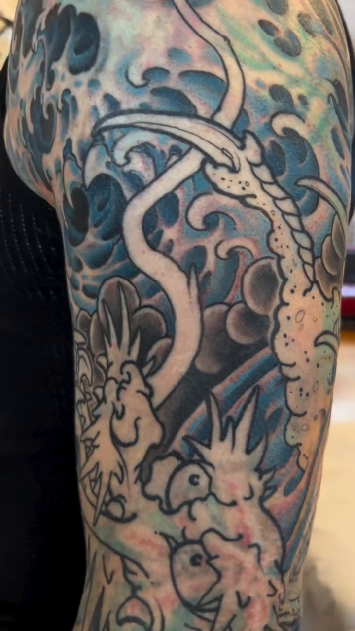 Tattoo by @justinweatherholtz — japanese_irezumi