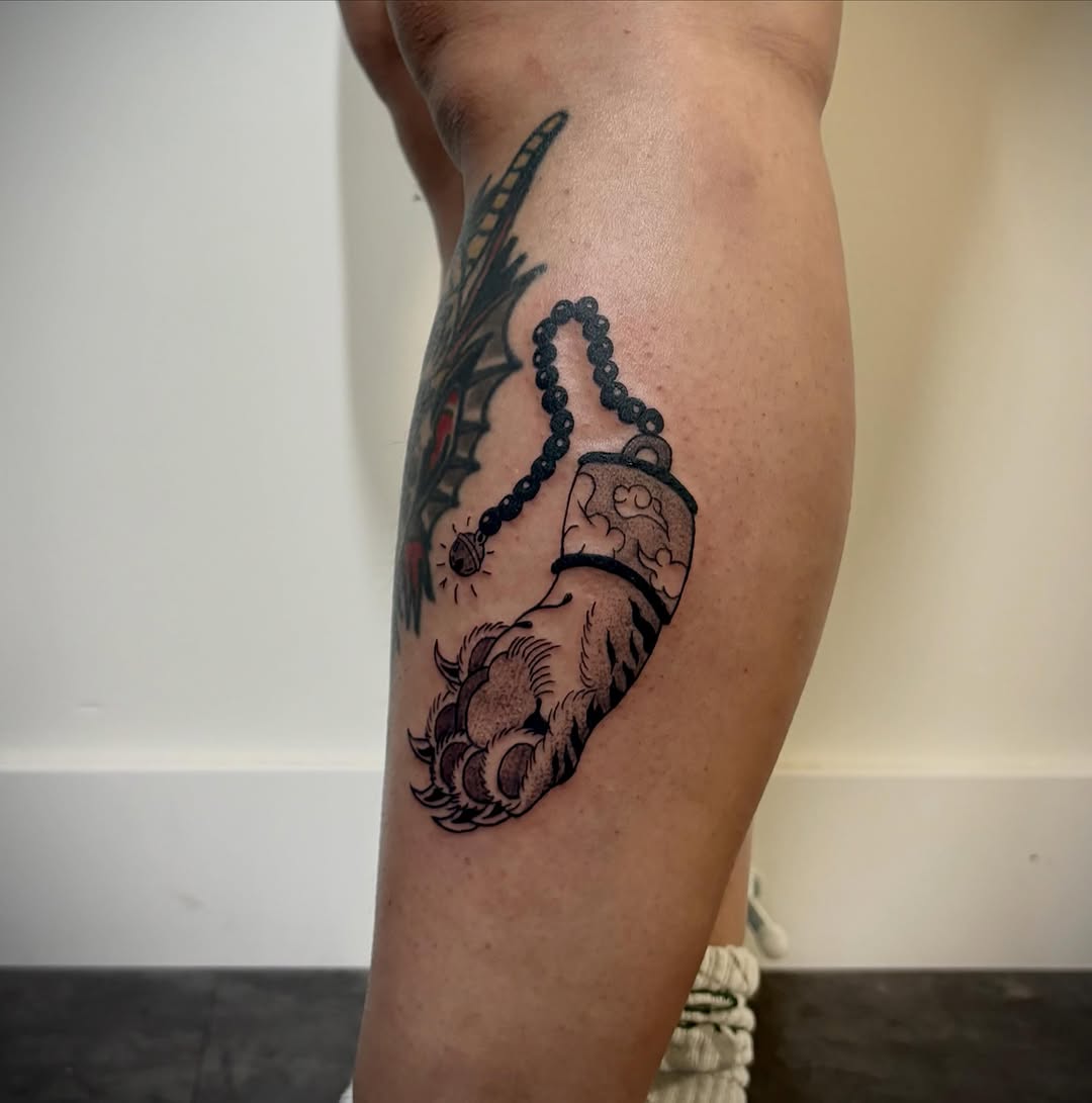 Tattoo by @morbid_studioss — japanese_irezumi, black_and_grey