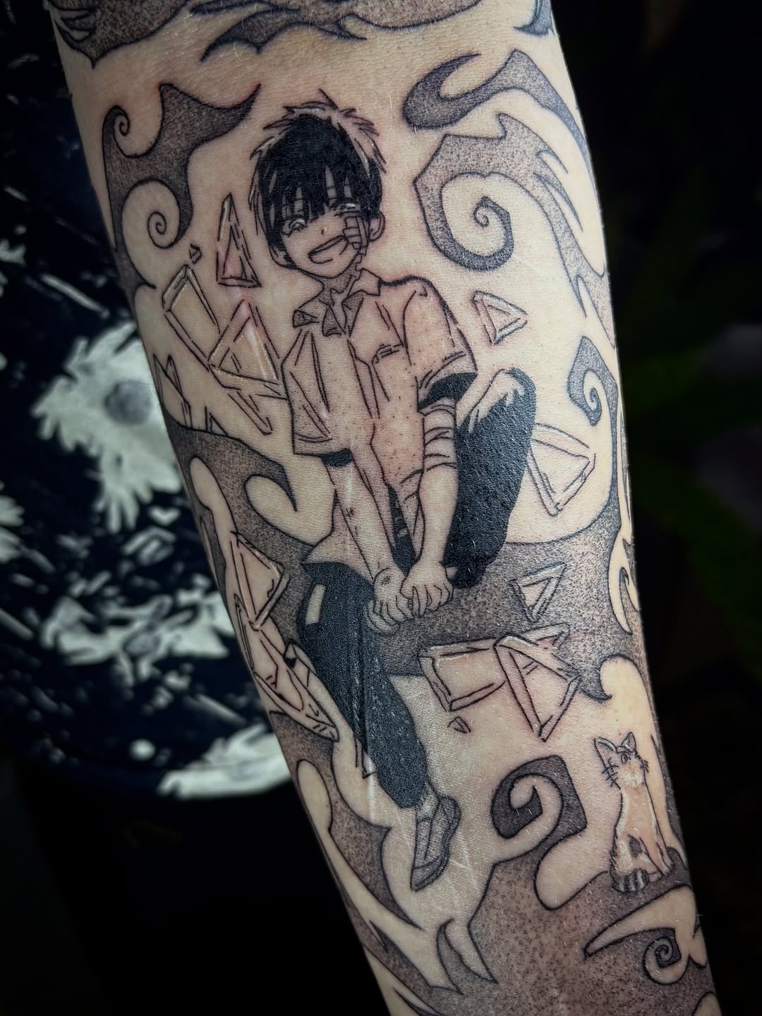 Tattoo by @chuuyainks — anime