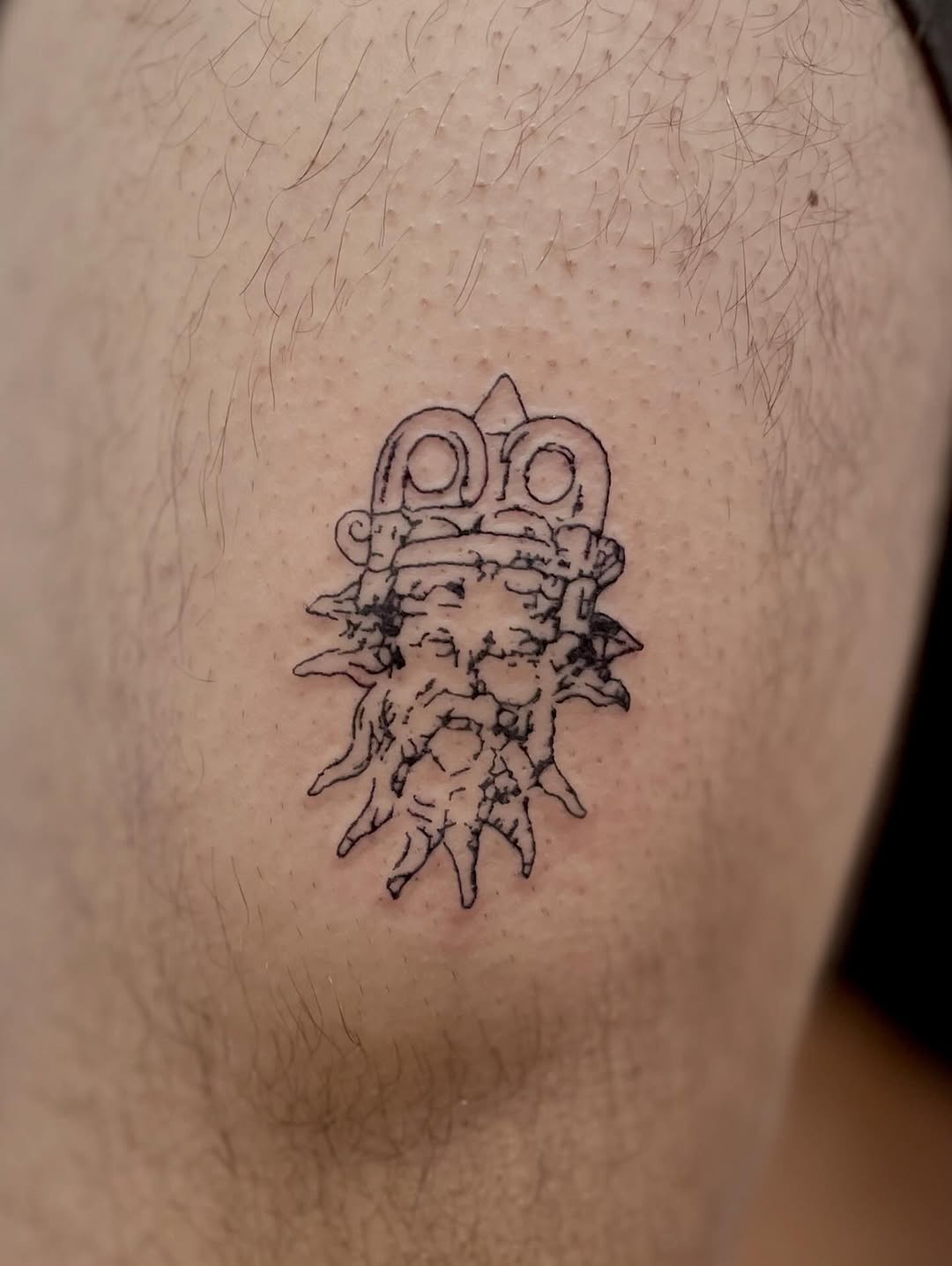 Tattoo by @bartobello — blackwork