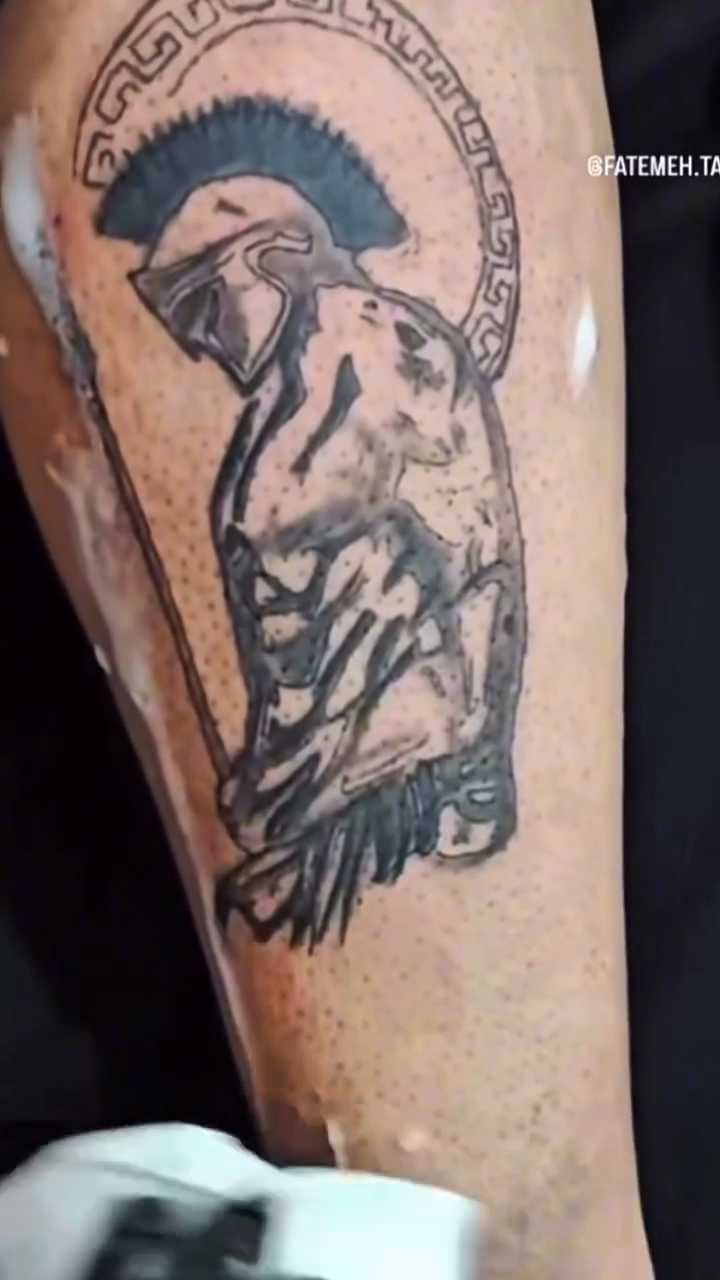 Tattoo by @dii_9dragons — black_and_grey, realism