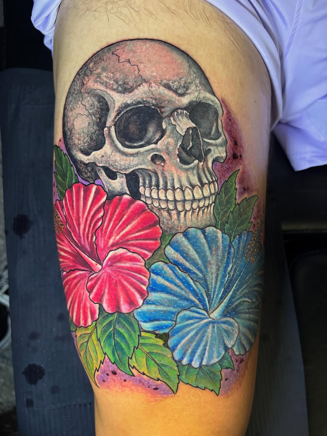 Tattoo by @tatt2dennis — realism, black_and_grey