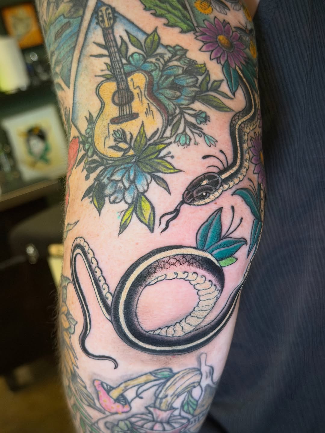 Tattoo by @scruffy_tattooer — realism, black_and_grey