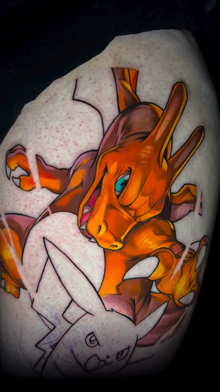 Tattoo by @dustinkaiser_tattoos โ anime, neo_traditional