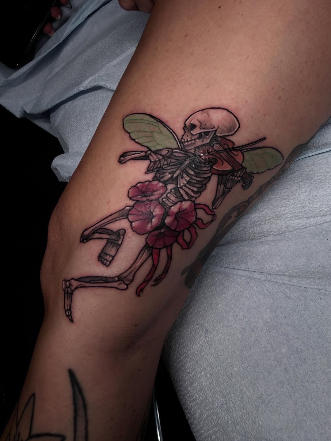 Tattoo by @thesleepyhahas — dark_realism