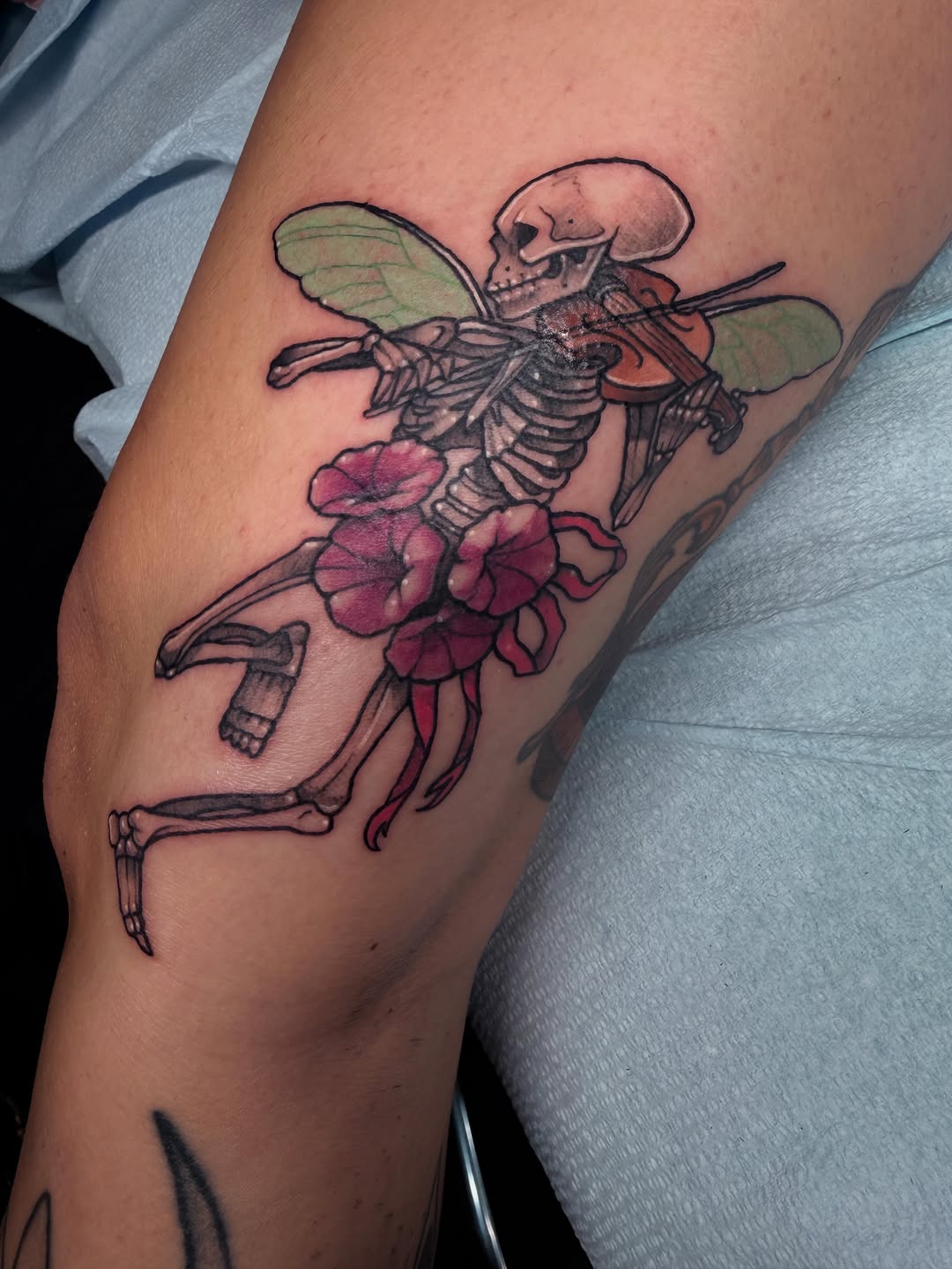 Tattoo by @thesleepyhahas — dark_realism