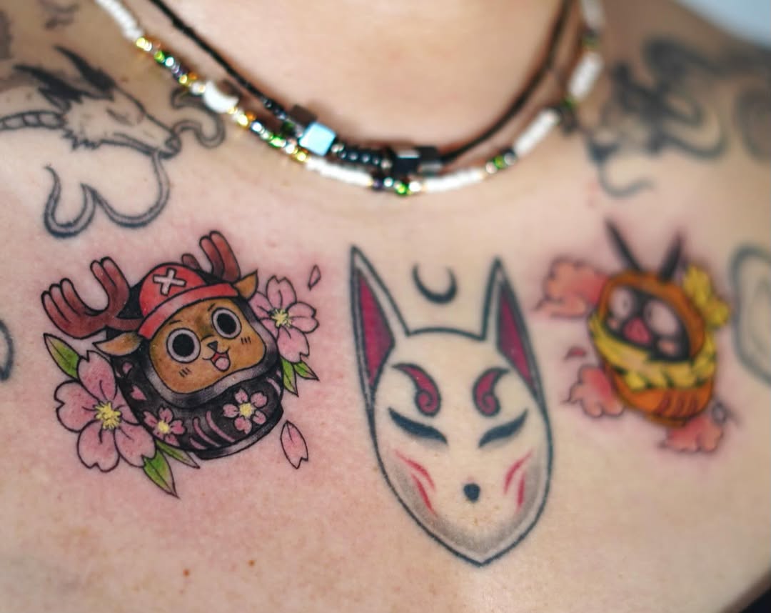 Tattoo by @neonsword.tattoo — anime, new_school
