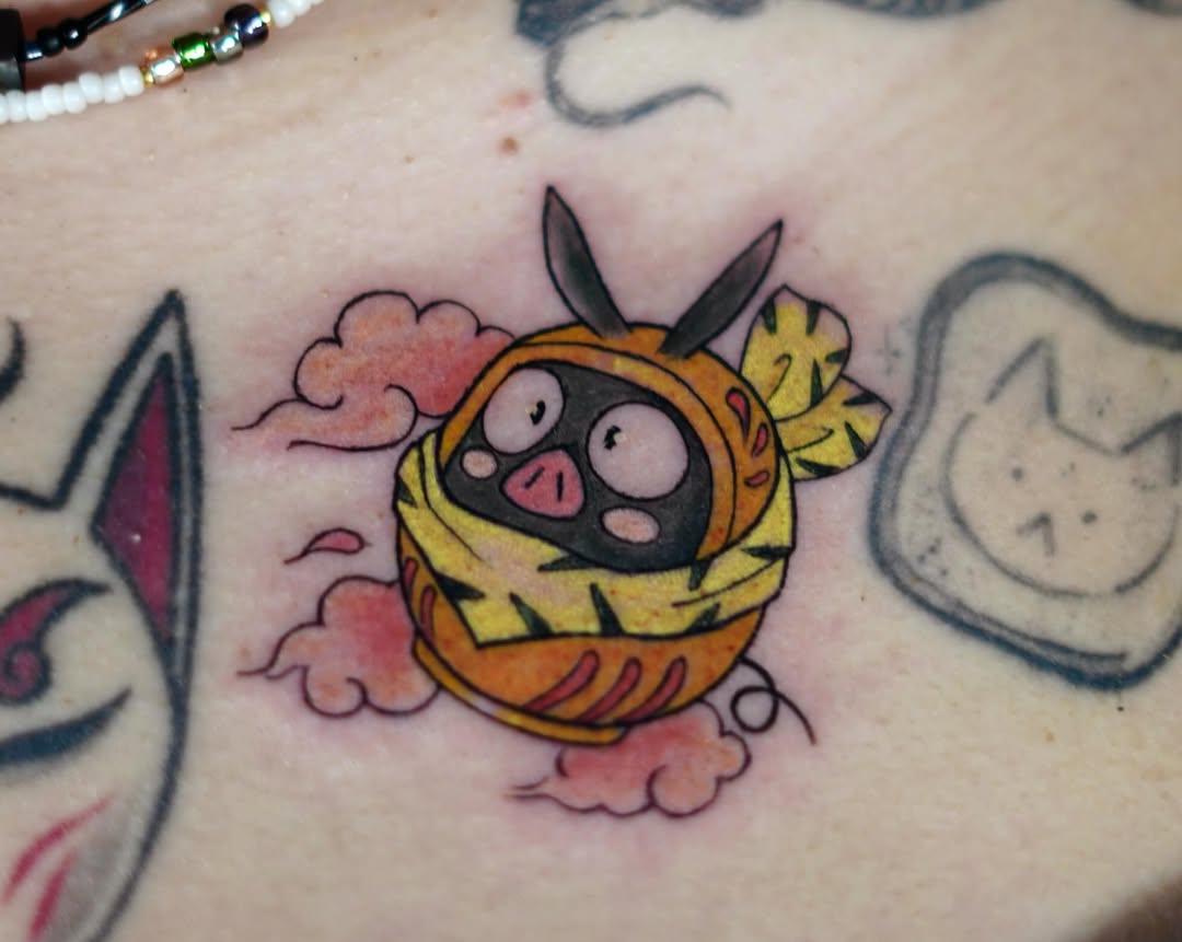 Tattoo by @neonsword.tattoo — new_school, anime