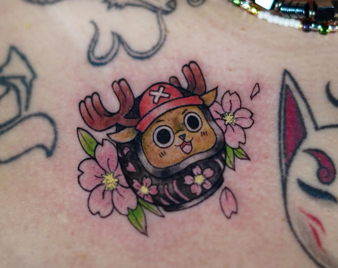 Tattoo by @neonsword.tattoo — anime, new_school