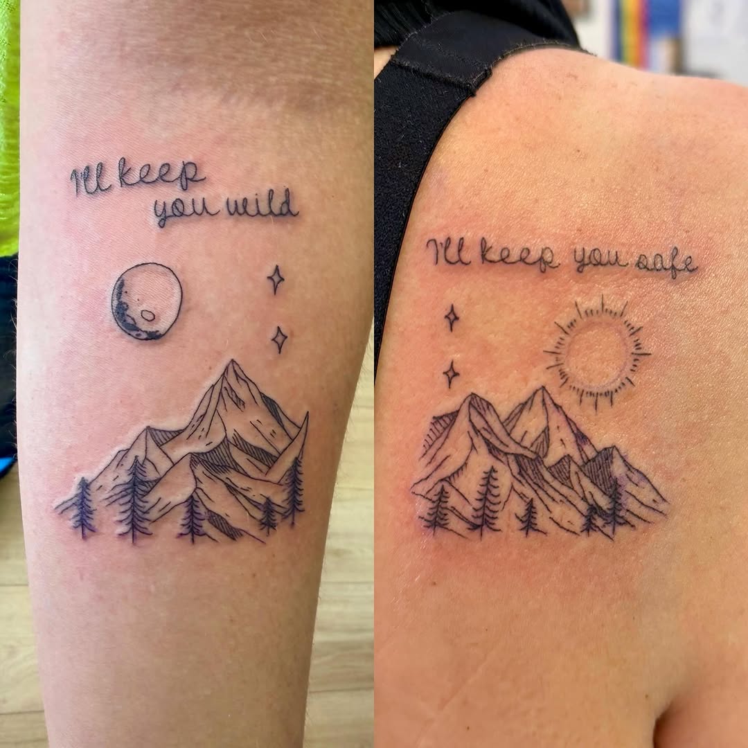 Tattoo by @thewolfmantattoos — fine_line, illustrative