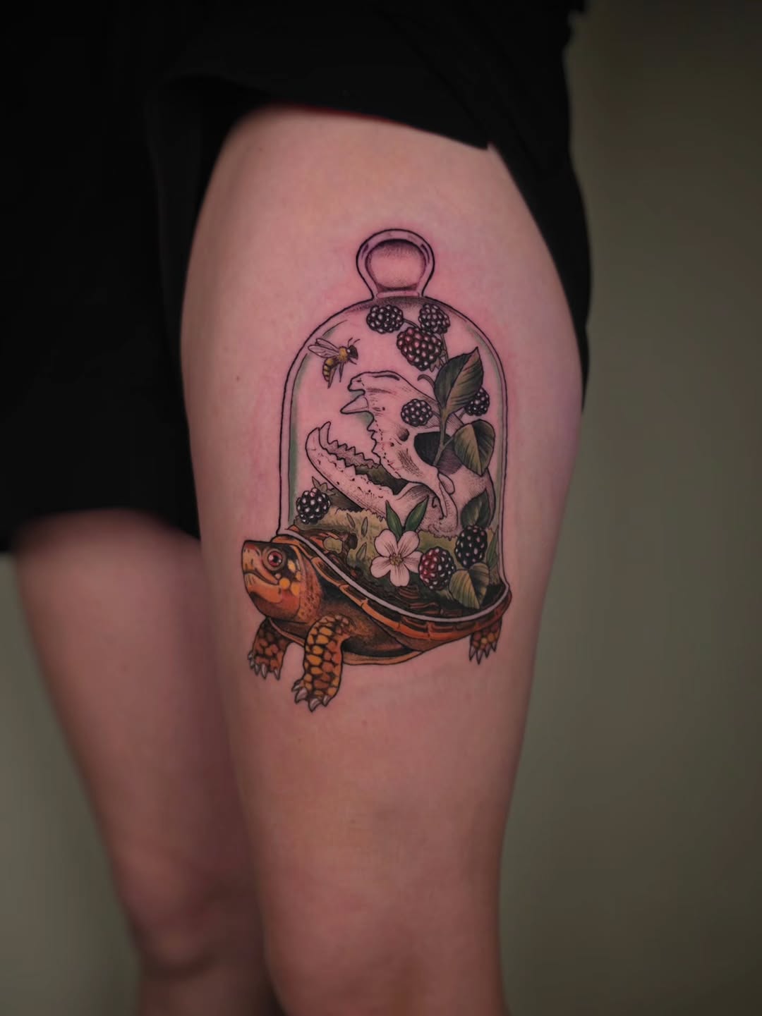 Tattoo by @whitneycaskeytattoos — realism, illustrative