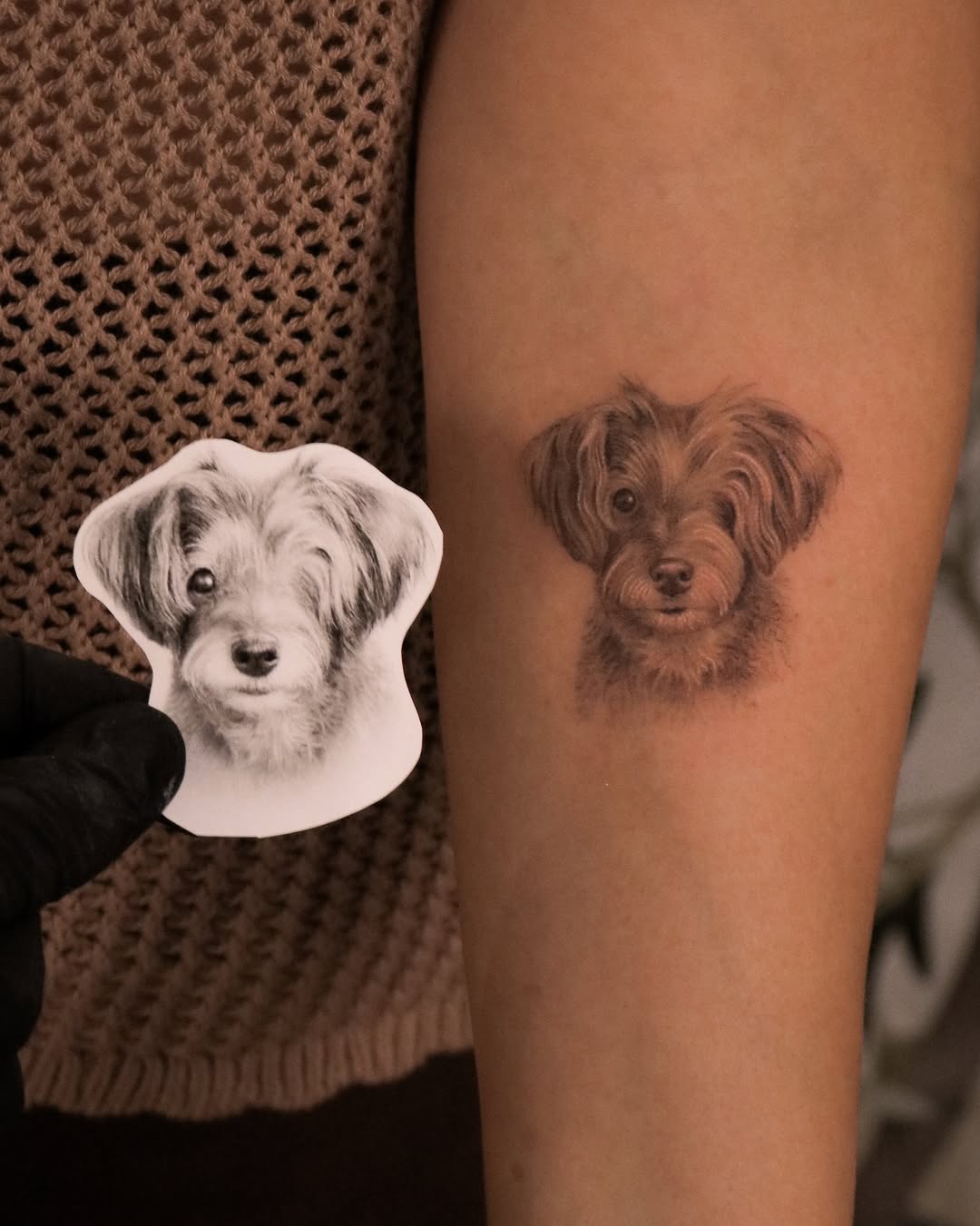 Tattoo by @nickthetailor — realism, black_and_grey