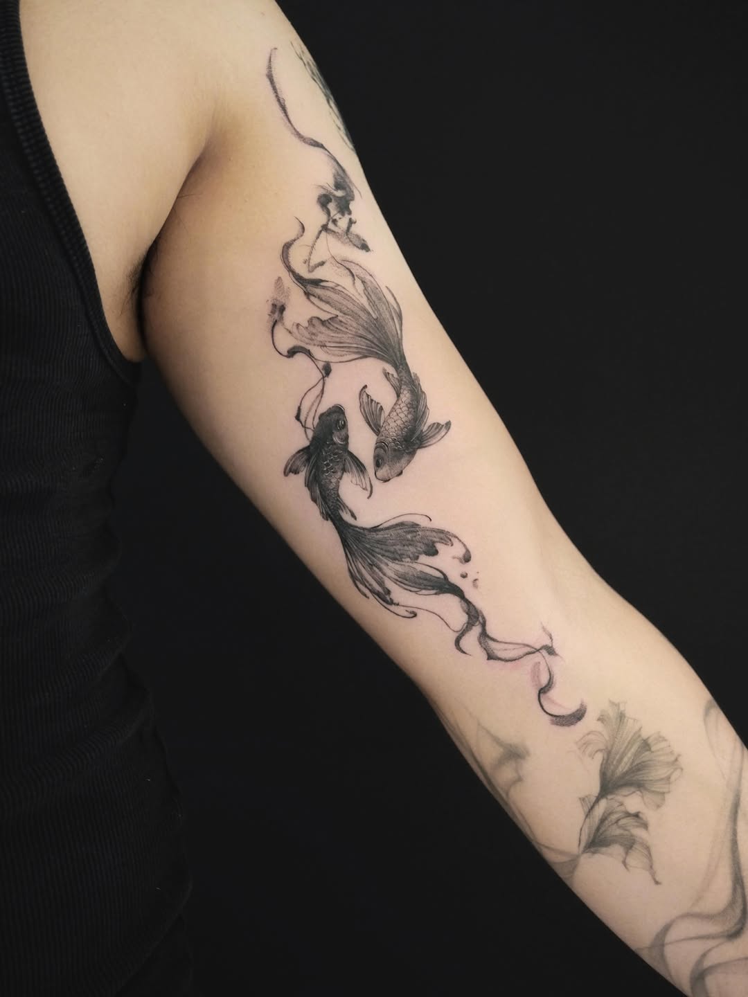 Tattoo by @mj_inkflow — fine_line, black_and_grey