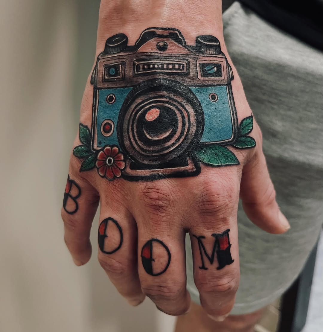 Tattoo by @illestgorilla — new_school