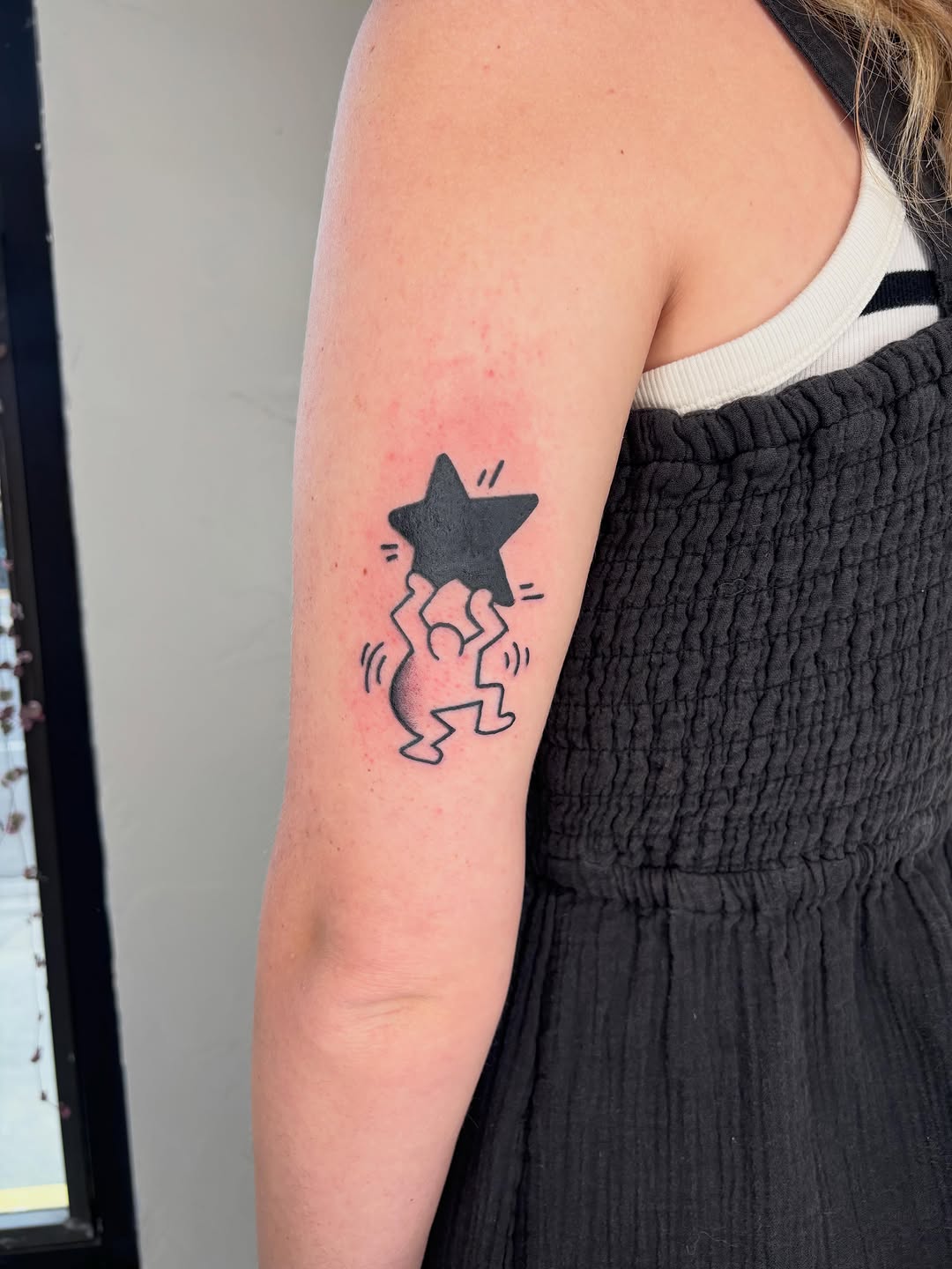 Tattoo by @belmont.studios — blackwork