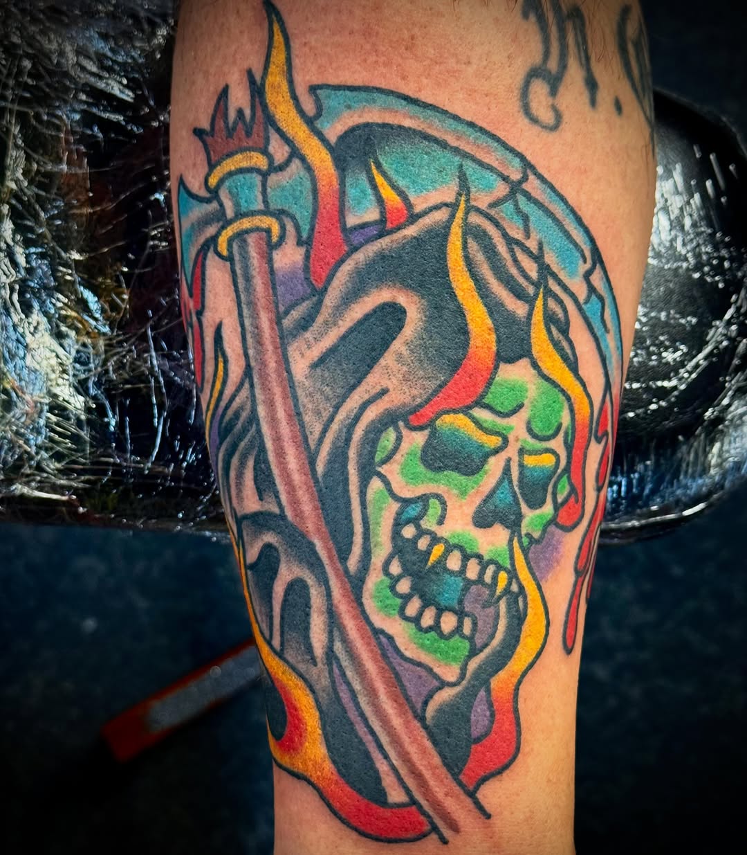 Tattoo by @samhambrick — american_traditional