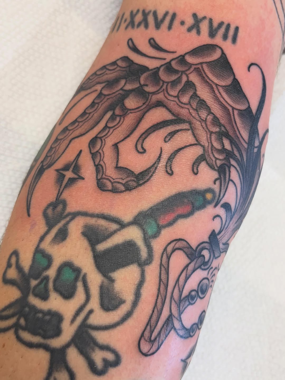 Tattoo by @kaylafaytattoos — american_traditional, illustrative