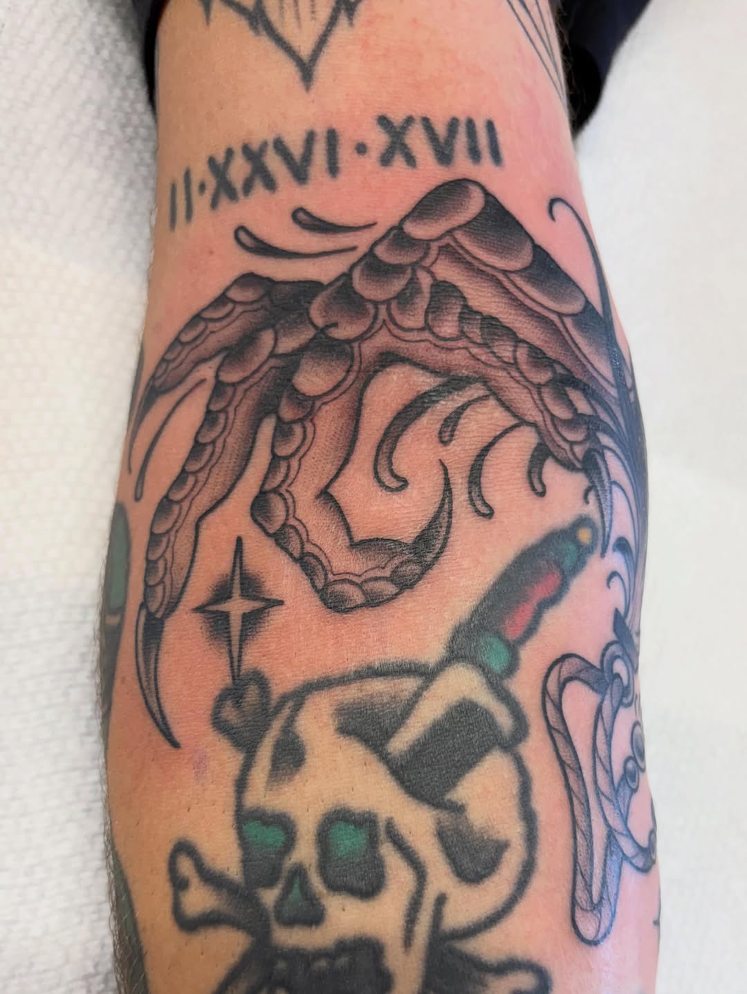 Tattoo by @kaylafaytattoos — american_traditional, illustrative