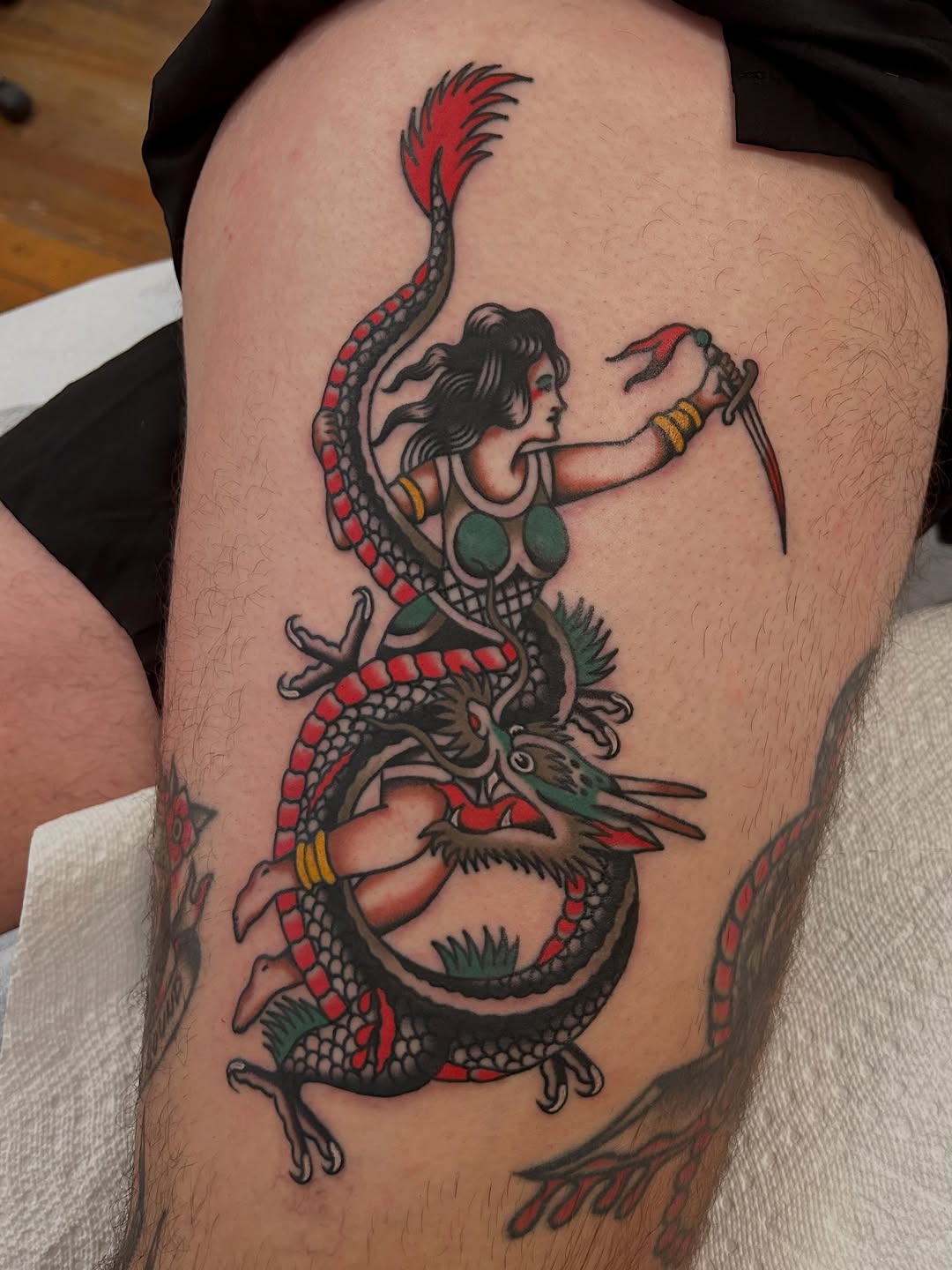 Tattoo by @christian.lasyone โ american_traditional