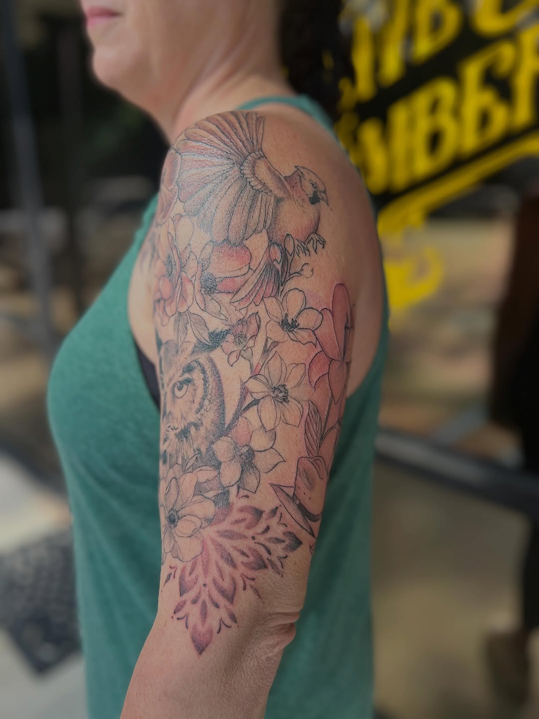 Tattoo by @popkerntattoos โ realism, black_and_grey