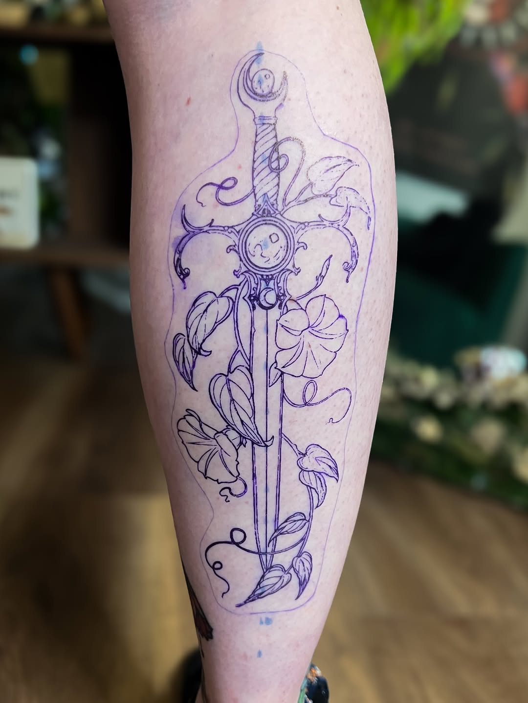 Tattoo by @xandria.tattoos — fine_line, illustrative