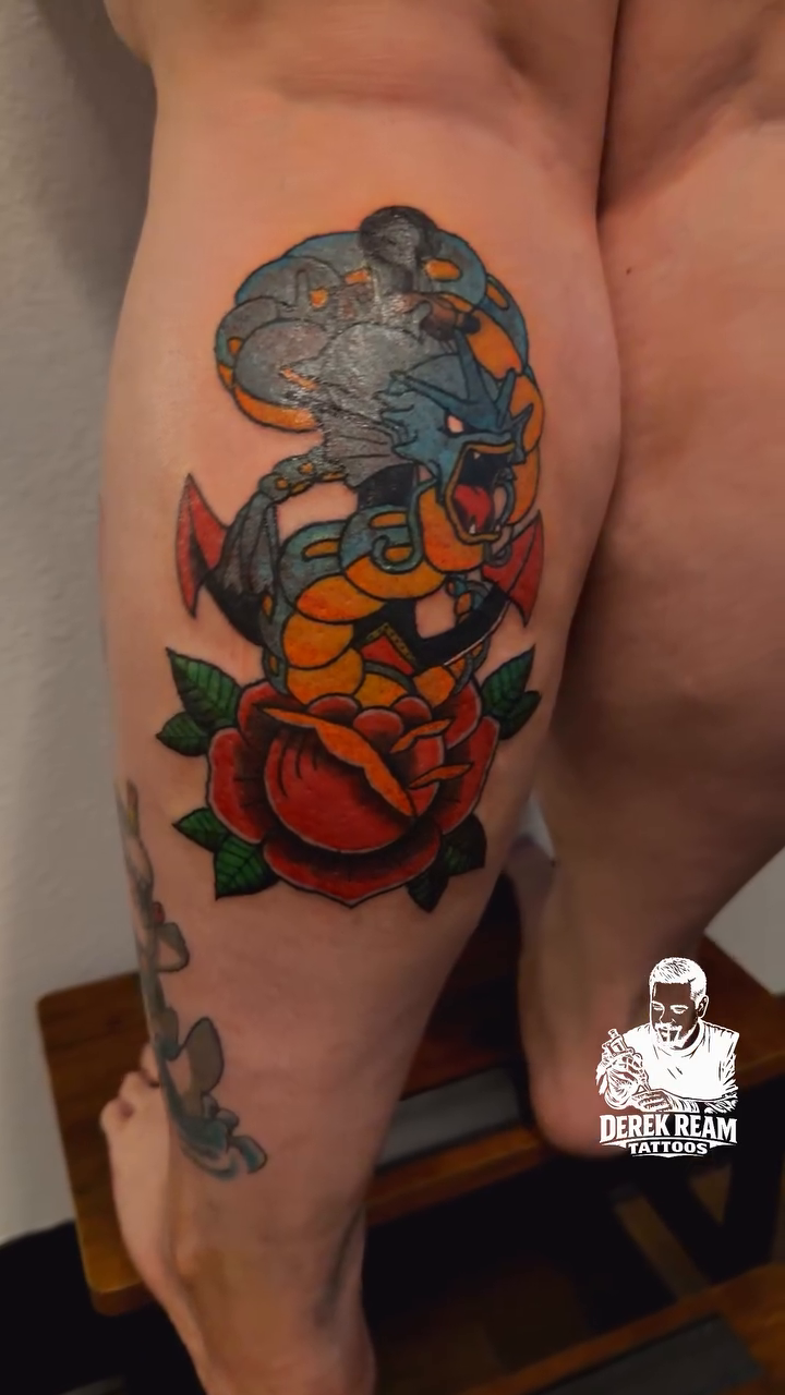 Tattoo by @derekream.tattoos — american_traditional, illustrative