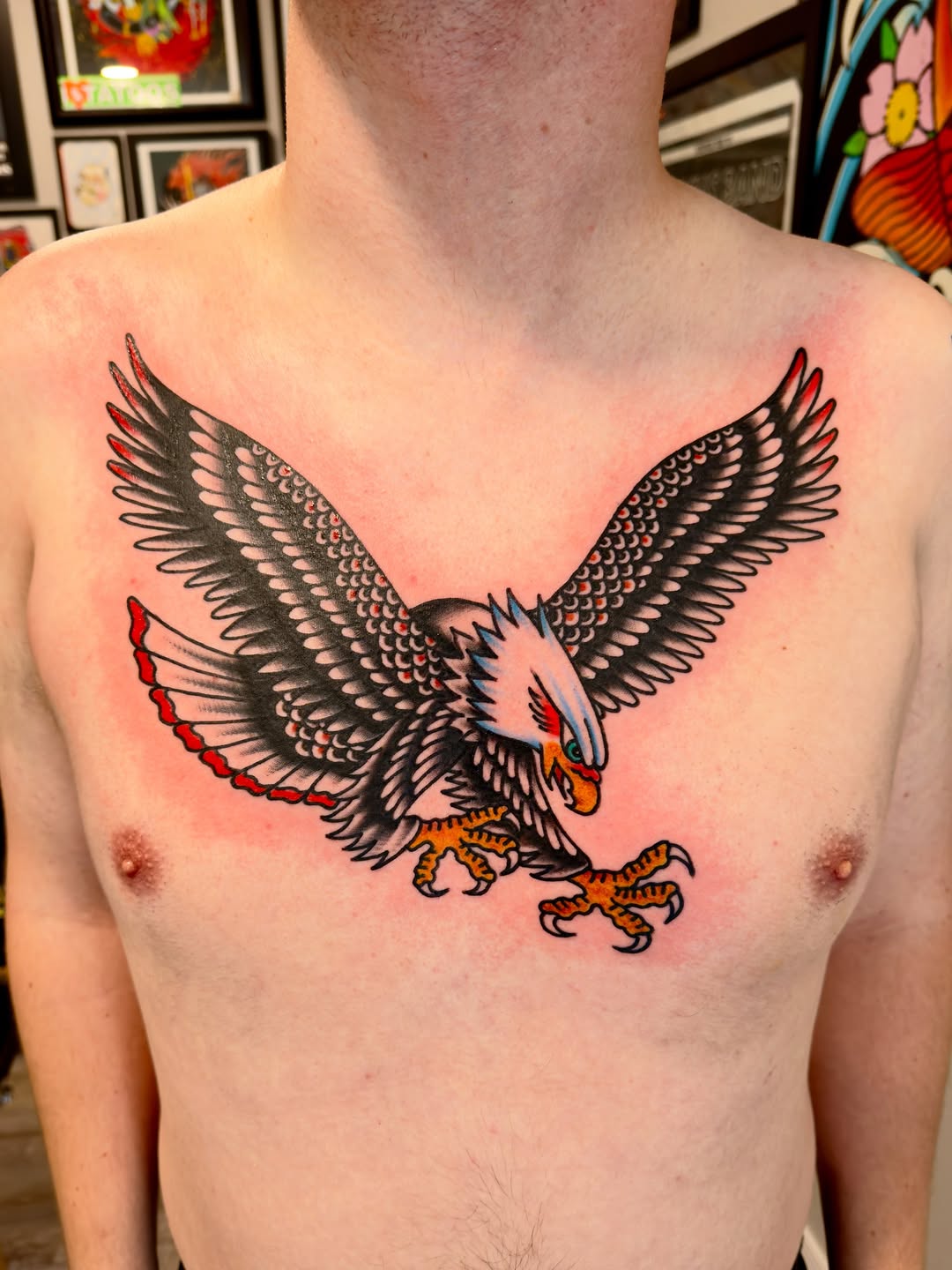 Tattoo by @theehandovchance — american_traditional, illustrative