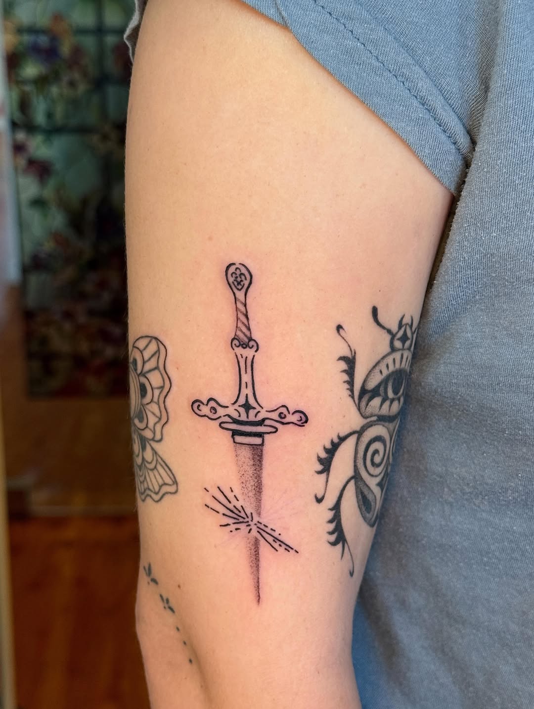 Tattoo by @_jackiesque โ blackwork