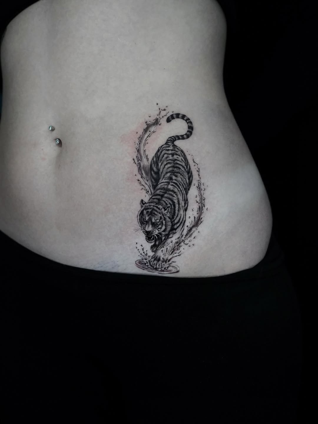Tattoo by @ct.tattooart11 β realism, black_and_grey