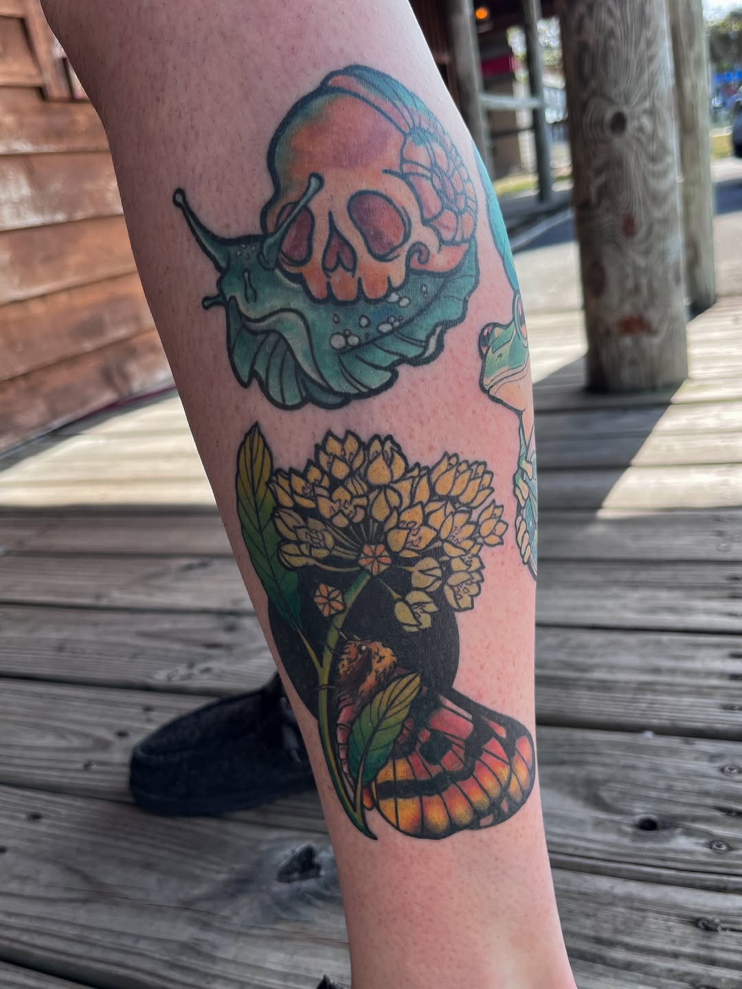 Tattoo by @beccalynntattoo — neo_traditional, illustrative