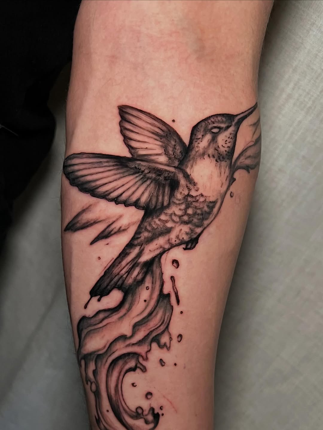 Tattoo by @milesbrowne — black_and_grey, realism