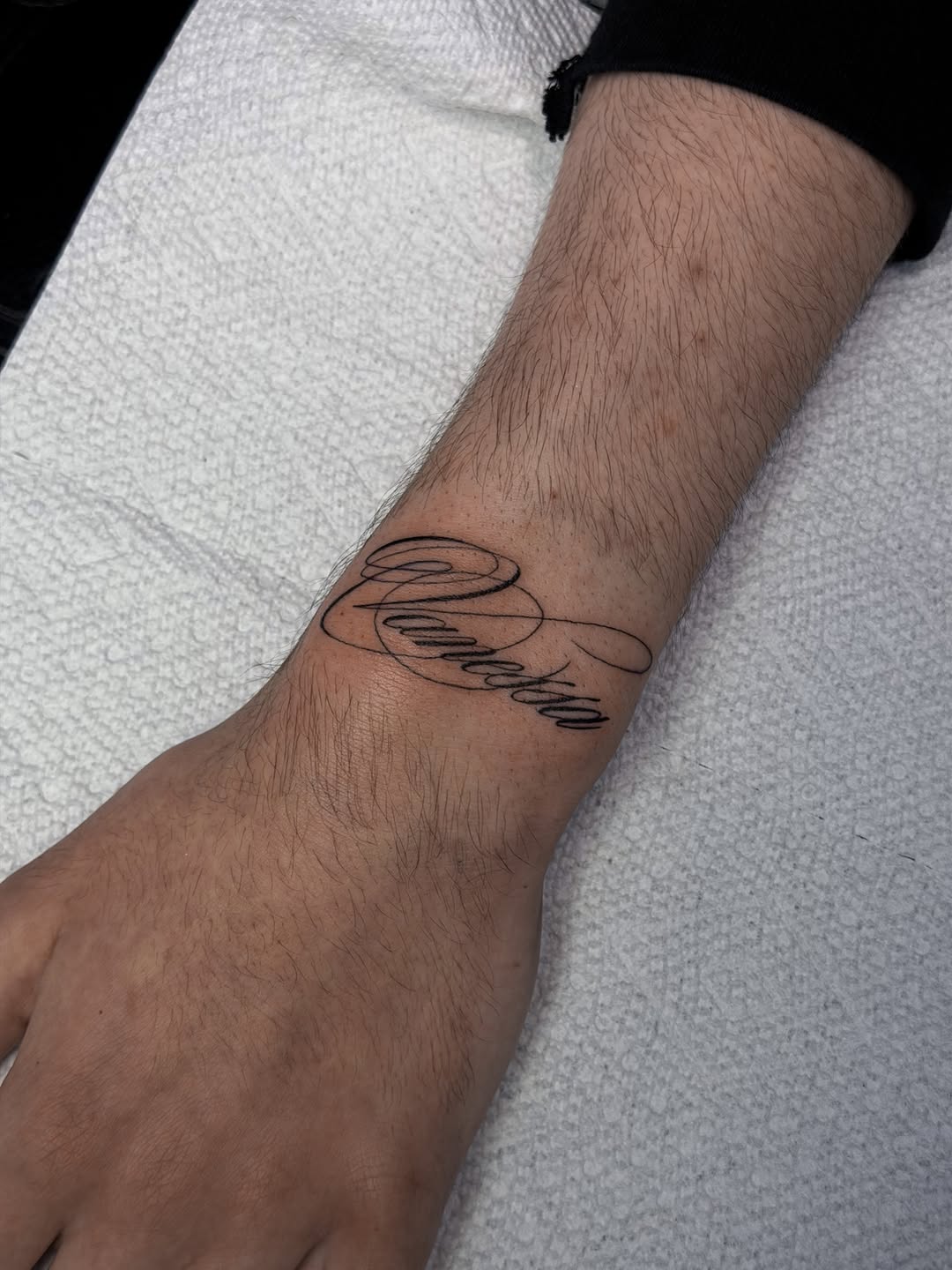 Tattoo by @elijahhco β lettering_script, fine_line