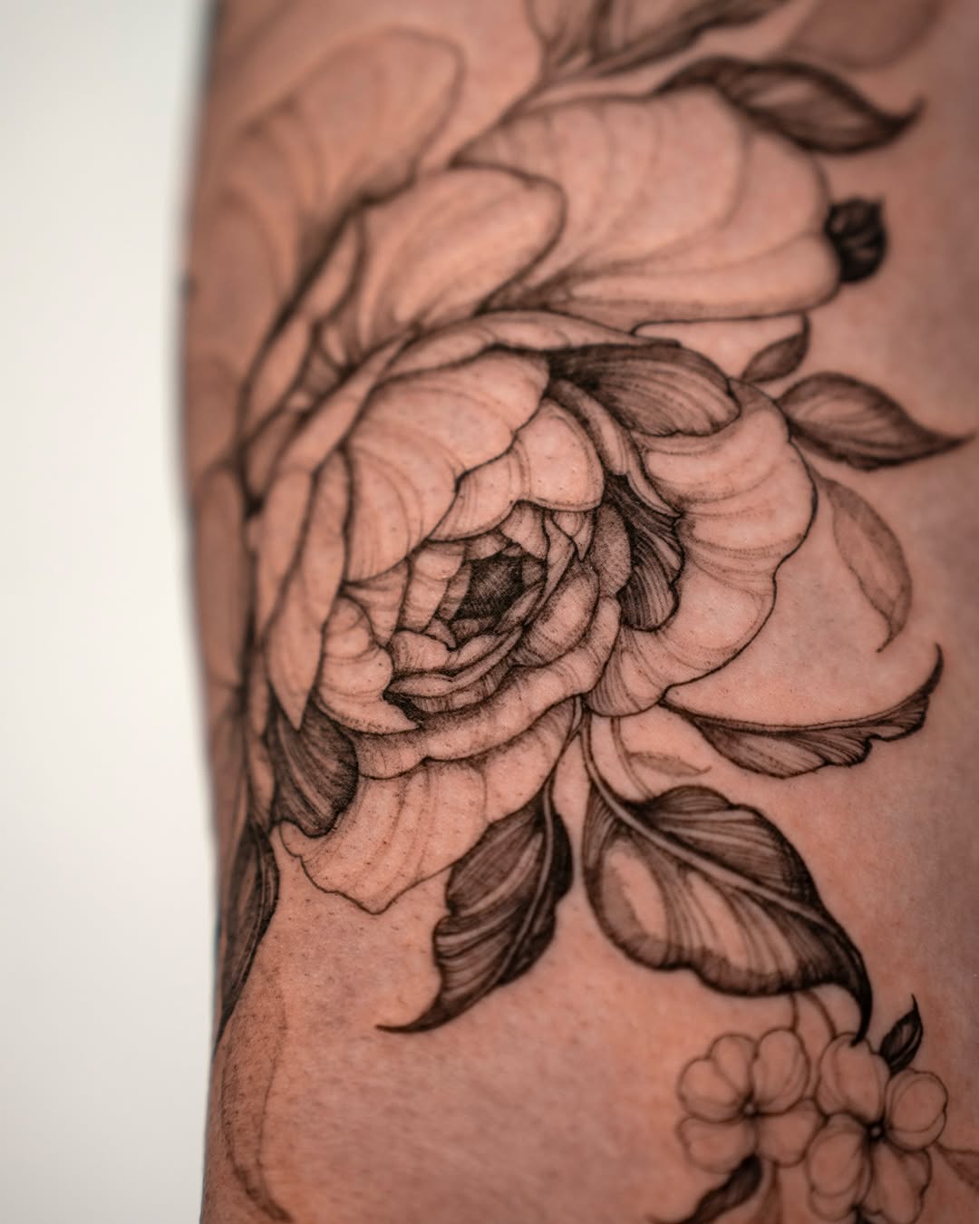 Tattoo by @vanya.ink — black_and_grey, realism