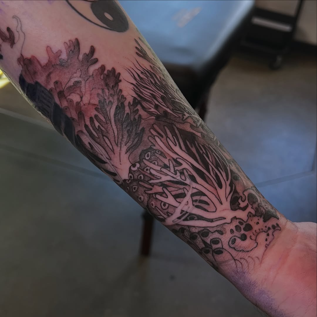 Tattoo by @themildginger — black_and_grey