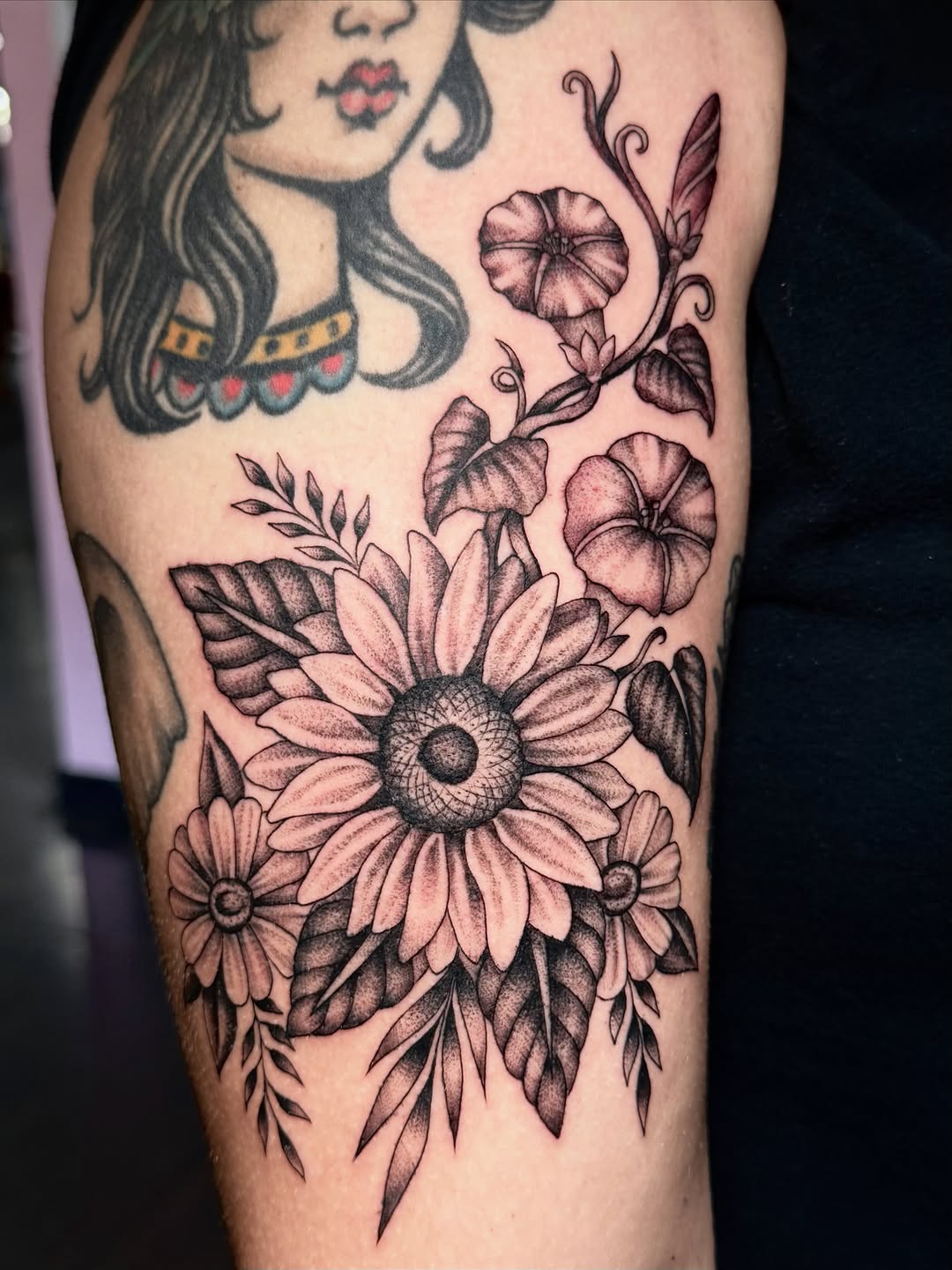 Tattoo by @medea.tattooer — black_and_grey, realism