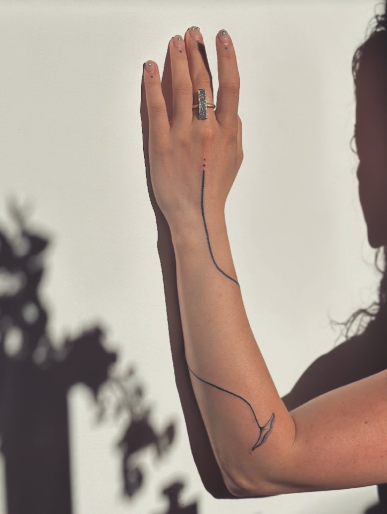 Tattoo by @gaya.creates — fine_line, minimalist