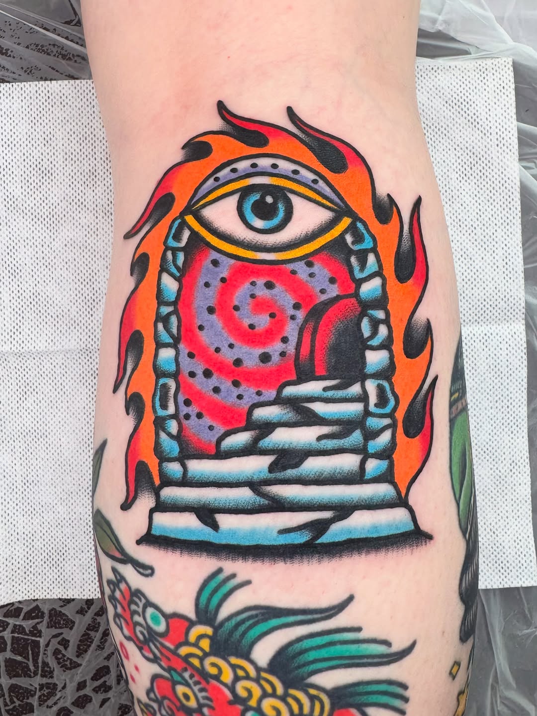Tattoo by @mamba_tattooer — american_traditional, illustrative