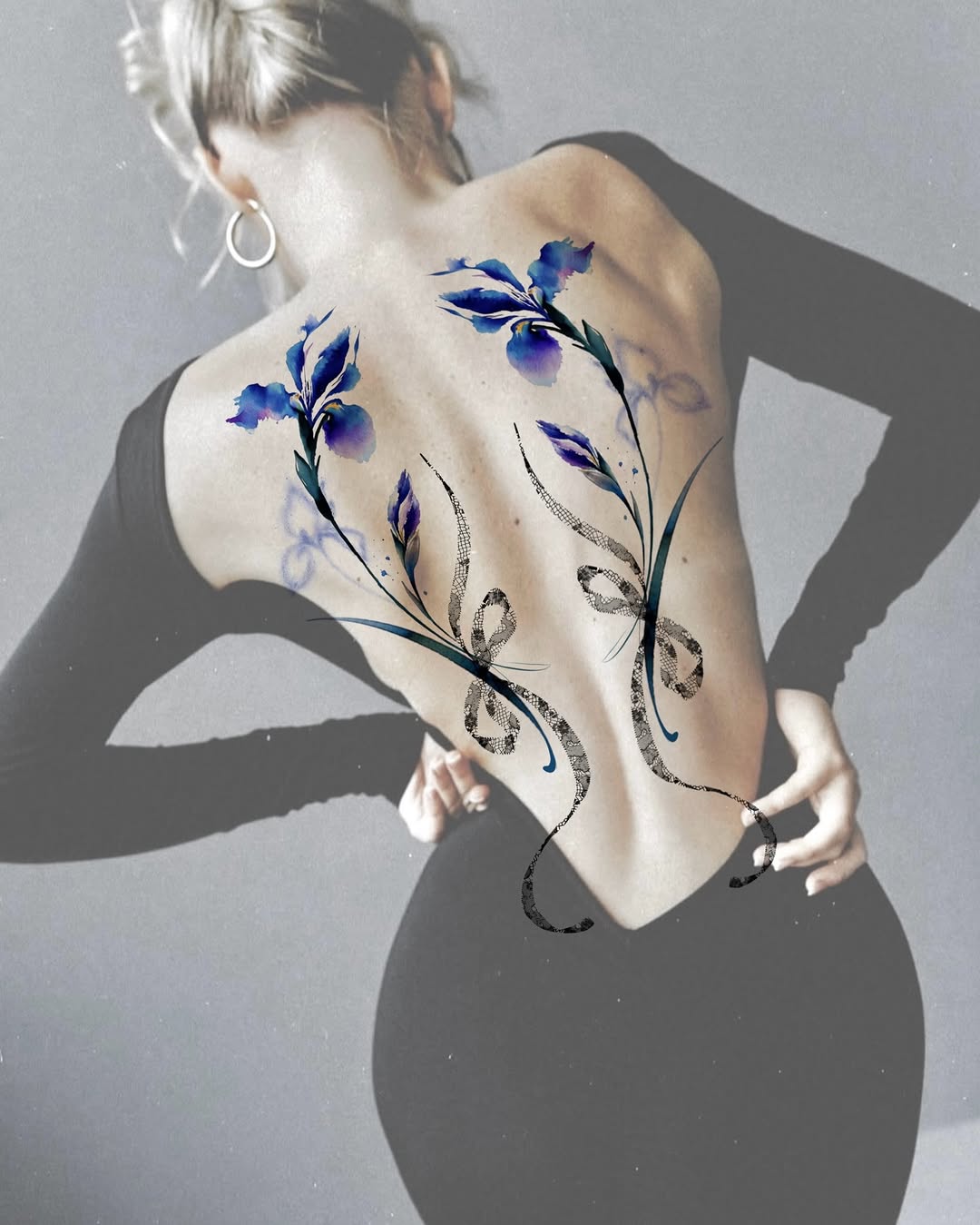 Tattoo by @sylvia.ink.journal — watercolor