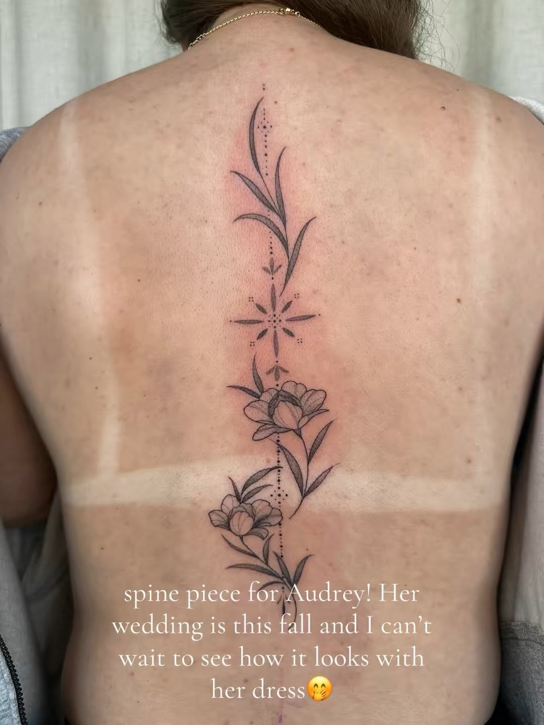 Tattoo by @cyne.tattoo — fine_line, dotwork