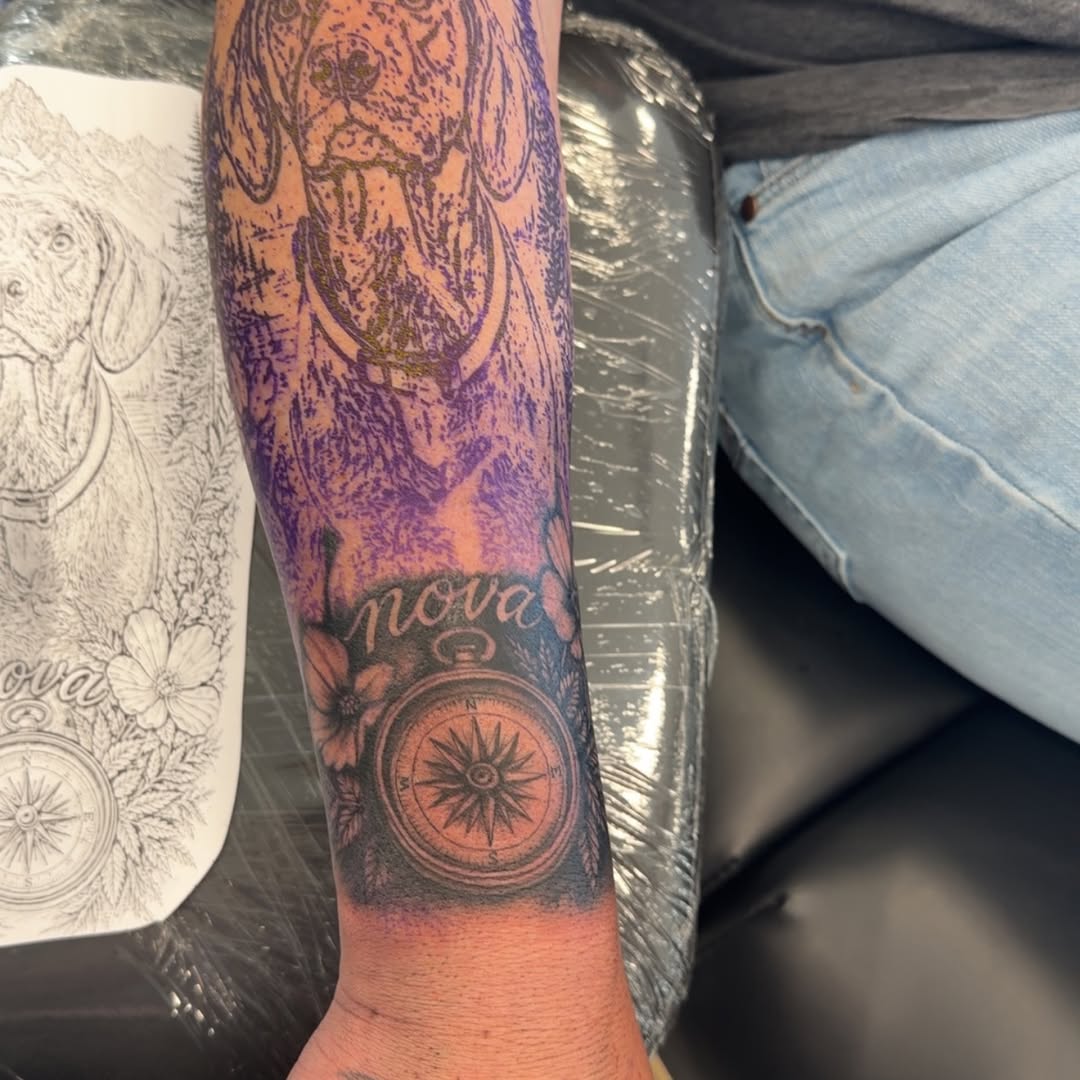 Tattoo by @7th_heaven_tattoo — realism, black_and_grey