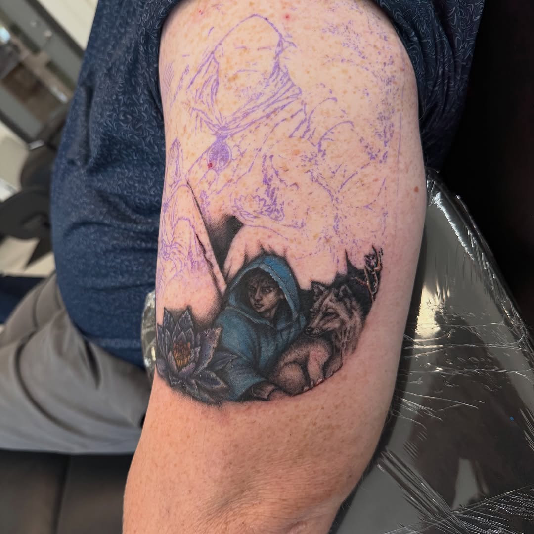 Tattoo by @7th_heaven_tattoo — realism, illustrative
