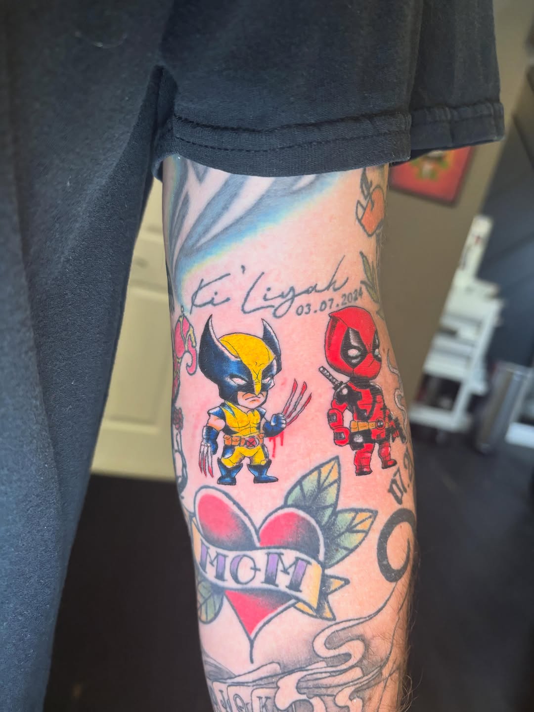Tattoo by @aubri_aunna_ink — new_school