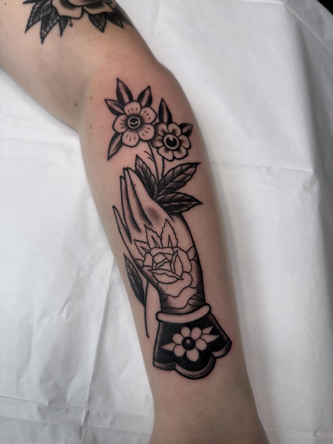 Tattoo by @travstattoos — american_traditional, illustrative
