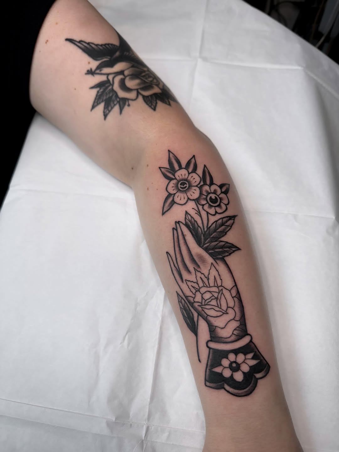 Tattoo by @travstattoos — american_traditional, illustrative