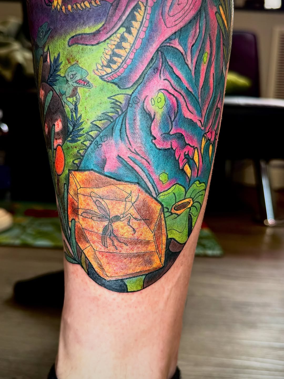 Tattoo by @flashme_ink — new_school, realism